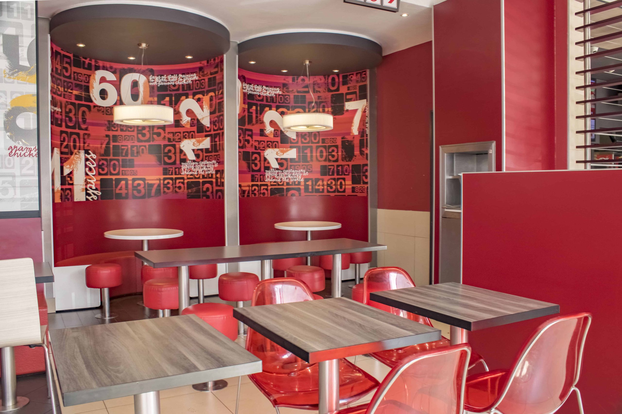 KFC Restaurant Photography