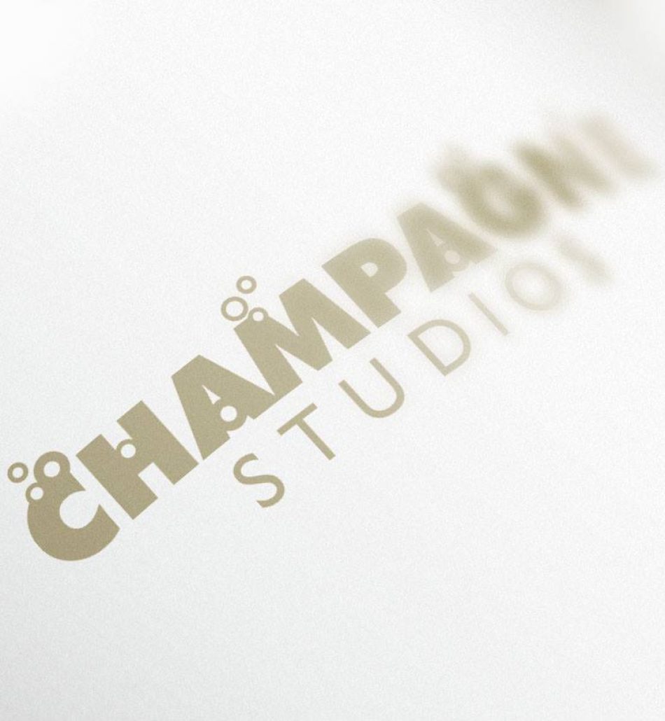 Champagne Studios Logo Design