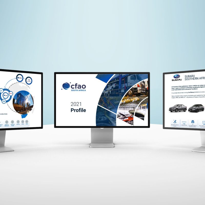 Toyota South Africa: CFAO Presentation Design